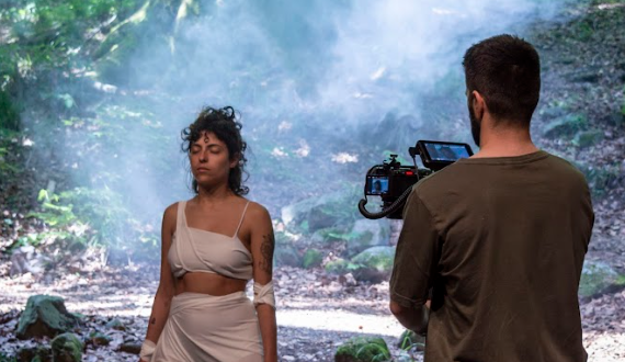 Tournage du clip Fluide